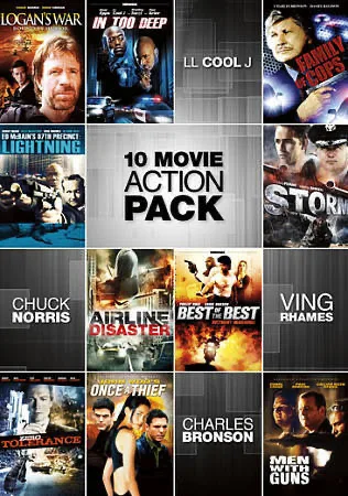 10 Movie Action Pack [DVD]