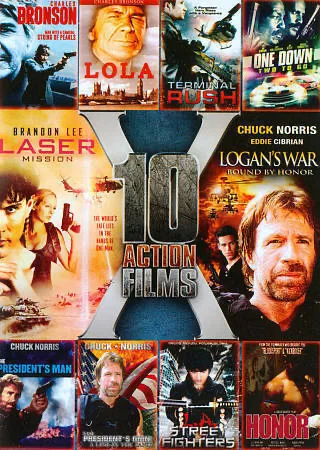 10-Film Action Pack, Vol. 6: The President's Man / The President's Man 2: A Line In The Sand / Logan's War: Bound By Honor / ...