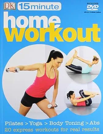 15 Minute Home Workouts: Everyday Pilates / Abs Workout / Better Back Workout / Total Body Workout / Gentle Yoga