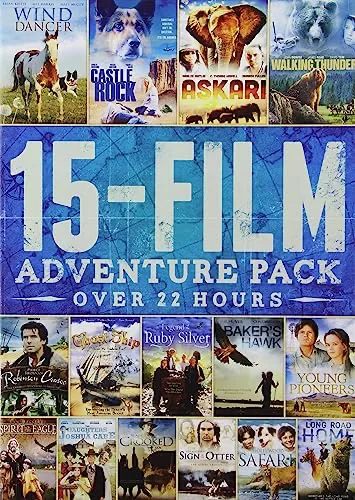 15-Film Adventure Pack: Spirit Of The Eagle / Sign Of The Otter / Walking Thunder / Long Road Home / Castle Rock / ...