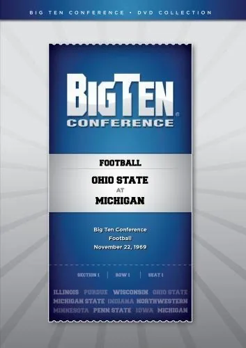 1969 Big Ten Football Regular Season Game: Ohio State At Michigan