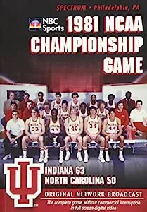 1981 NCAA Championship: Indiana Vs. UNC
