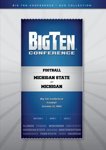 1990 Big Ten Football Regular Season Game: Michigan State At Michigan