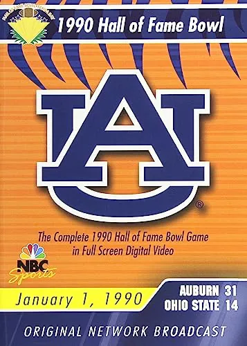 1990 Hall Of Fame Bowl: Auburn Vs. Ohio