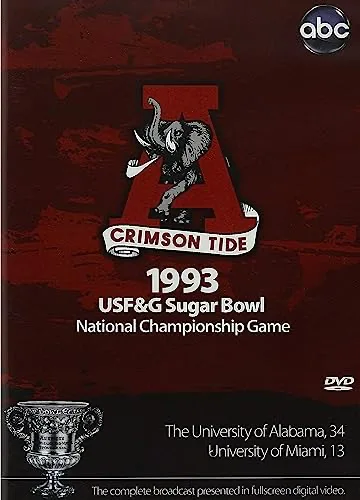 1993 Sugar Bowl: Alabama Vs. Miami