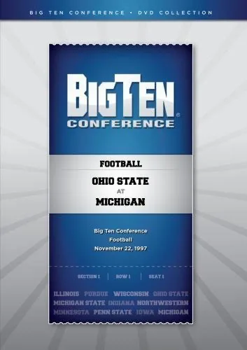 1997 Big Ten Football Regular Season Game: Ohio State At Michigan