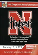 1998 Orange Bowl National Championship: Nebraska Vs. Tennessee