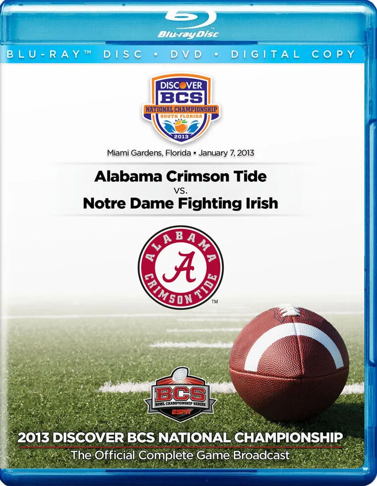 2013 Discover BCS National Championship Game (2013) [Blu-ray/DVD]