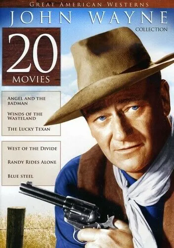 20-Film Great American Westerns: John Wayne Collection: Blue Steel / Dawn Rider / Lawless Frontier / Lucky Texan / ...