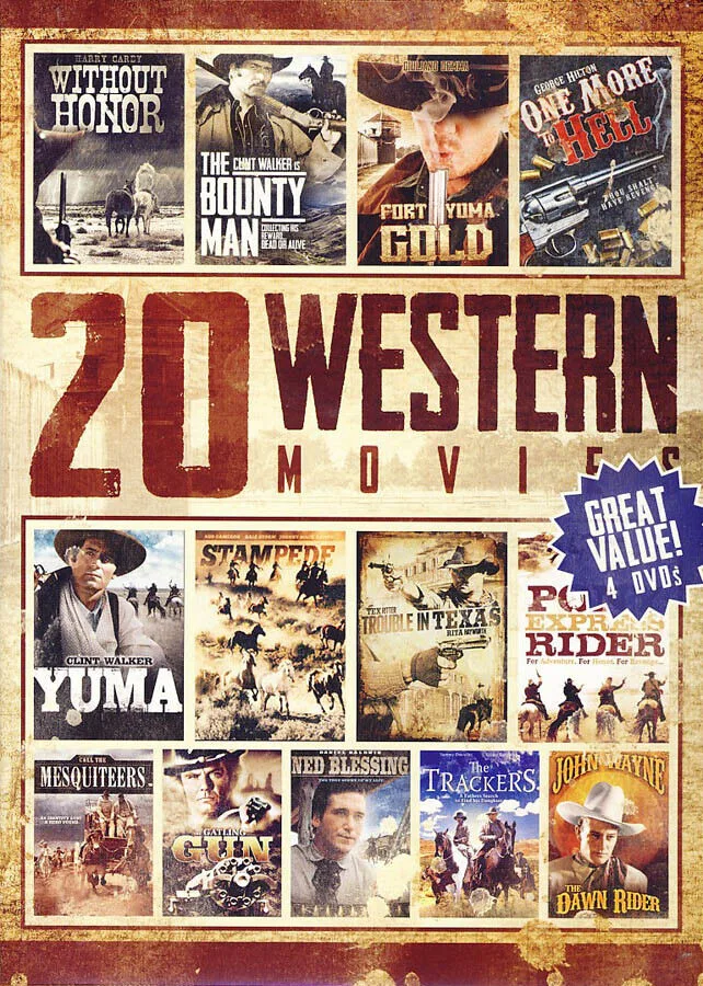 20-Movie Western Collection, Vol. 4 [DVD]