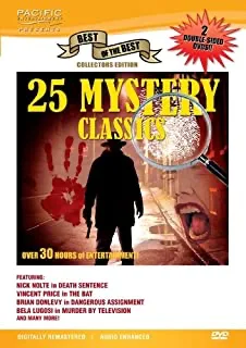 25 Mystery Classics: The Sign Of Four / The Triumph Of Sherlock Holmes / Murder At The Baskervilles / The Woman In Green / ...