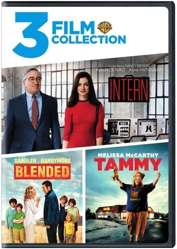 3 Film Collection: Intern / Tammy / Blended [DVD] + Tammy + Blended