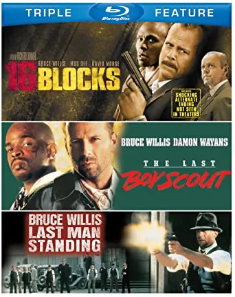 16 Blocks (Widescreen / Last Boy Scout / Last Man Standing [Blu-ray]
