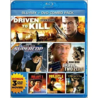 3-Film Action Collection: Driven To Kill / Supercop / Bravo Two Zero