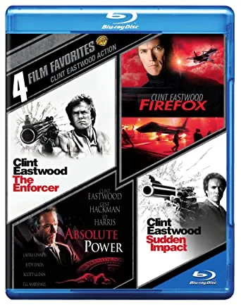 4 Film Favorites: Clint Eastwood Action: Firefox / Absolute Power / The Enforcer / Sudden Impact