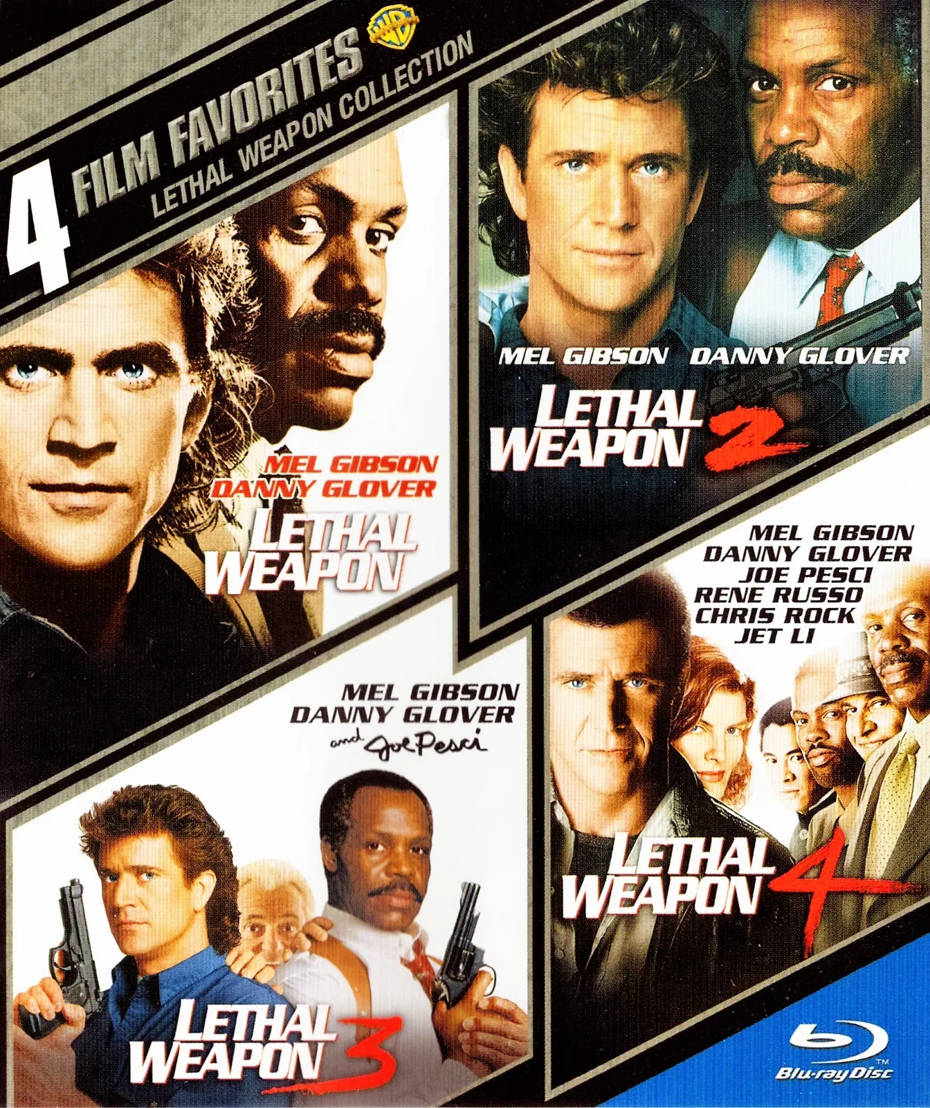 4 Film Favorites: Lethal Weapon (1987) [Blu-ray]