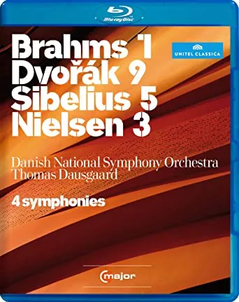 4 Symphonies: Danish National Symphony Orchestra: Brahms: Symphony No. 1 / Dvorak: Symphony No. 9 / ...