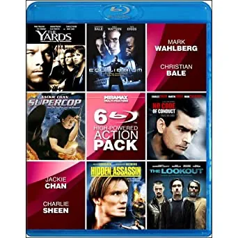 6-Film High Powerered Action, Vol. 1: Yards / No Code Of Conduct / Lookout / Hidden Assassin / Equilibrium / Supercop