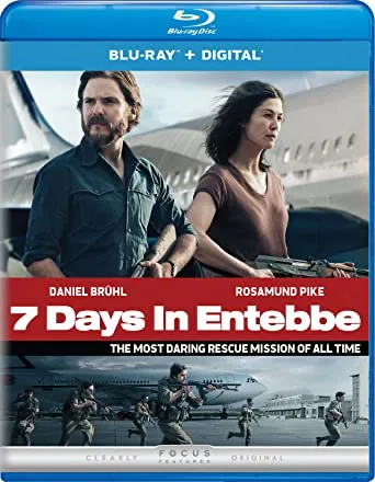 7 Days In Entebbe (2018) [Blu-ray]