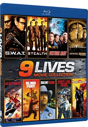 9 Lives: 9 Movie Action Set: Last Action Hero / Universal Soldier: The Return / Into the Sun / S.W.A.T. / ...