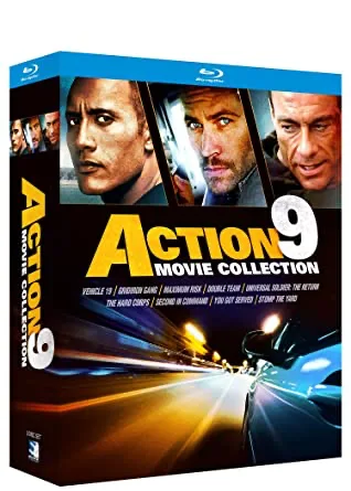Action 9 Movie Collection: Vehicle 19 / You Got Served / Stomp The Yard / Gridiron Gang / The Hard Corps / ...