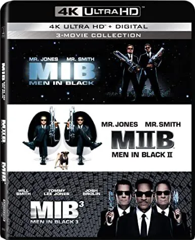 Men In Black Trilogy: Men In Black /Men In Black II / Men In Black 3 (1997)
