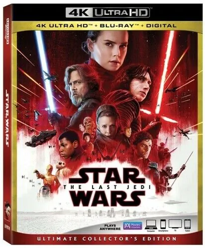 Star Wars: Episode VIII: Last Jedi (2017) [4K/Blu-ray]