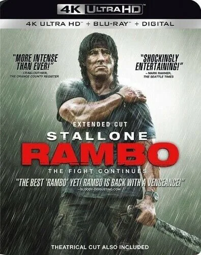 Rambo: The Fight Continues (1988) [4K/Blu-ray]