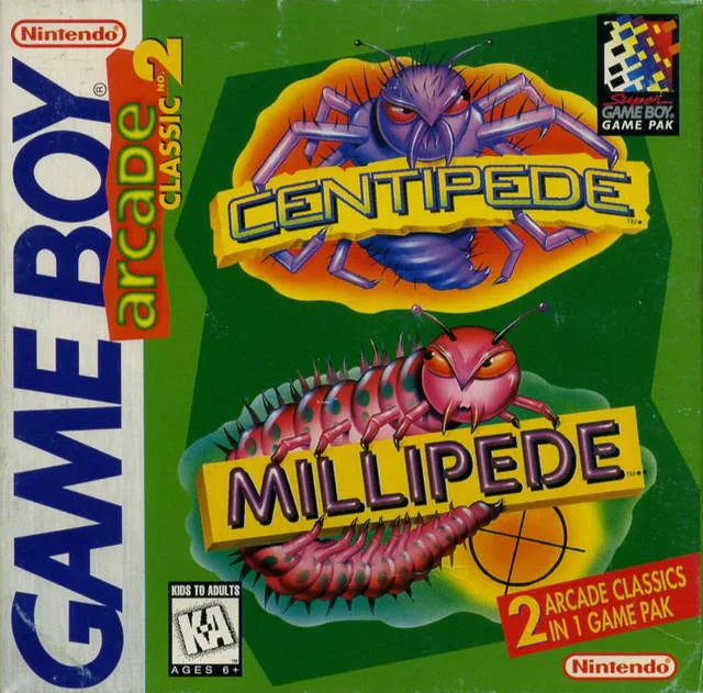 2-in-1 Arcade Classic Centipede / Millipede