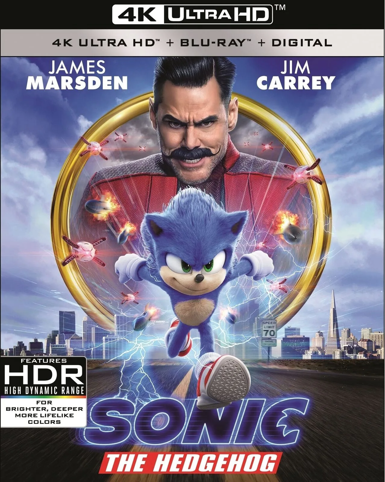 Sonic the Hedgehog (2020) [4K/Blu-ray]